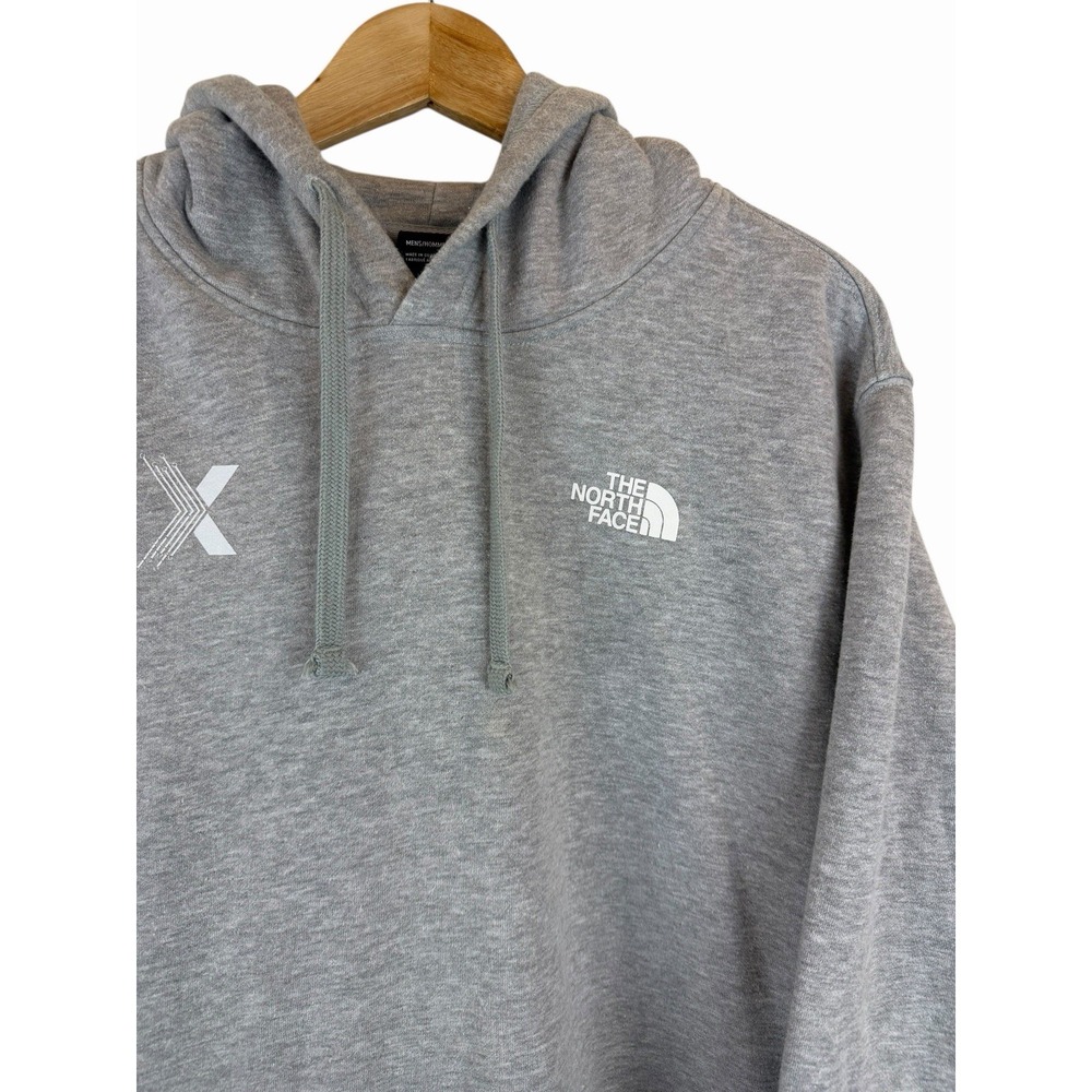 The North Face Men's Gray Hoodie‎ Kangaroo Pocket Size XL